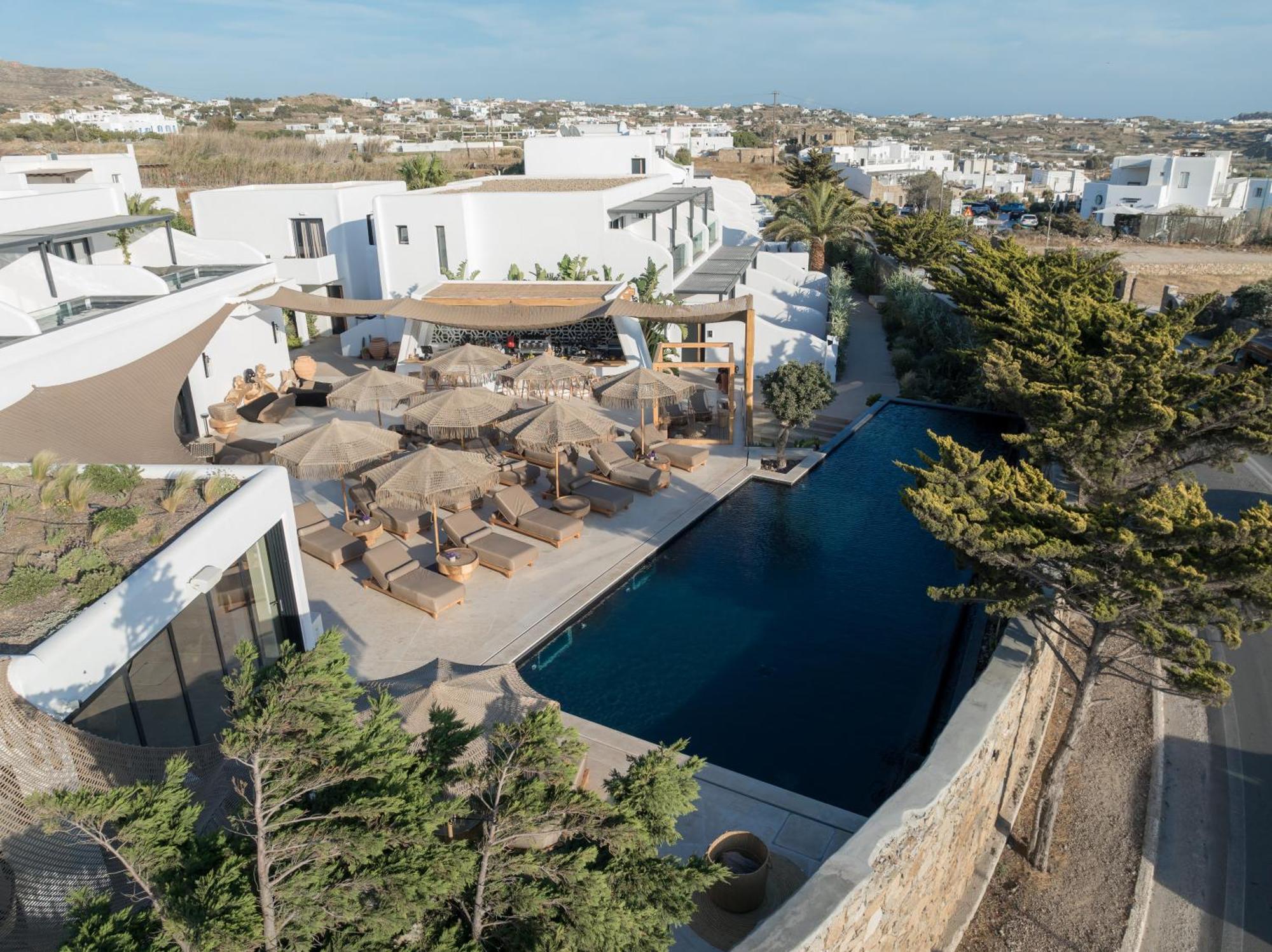 Asty Mykonos Hotel & Spa - World Of One Hotel Group Mykonos Town Zewnętrze zdjęcie